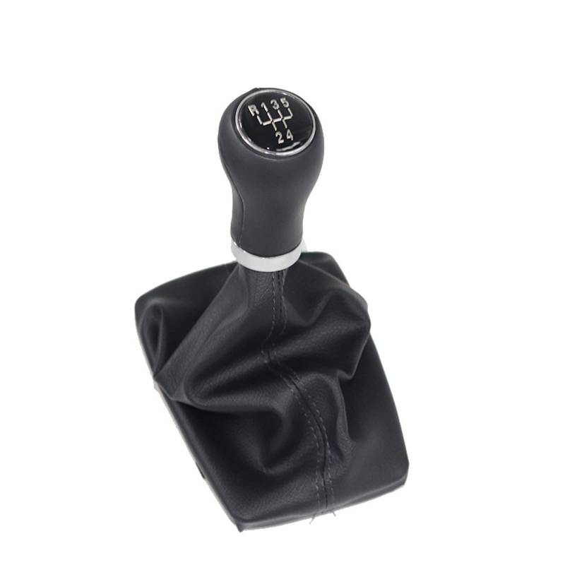 XKOEHXJ Schalthebelknopf Für A4 8E B6 B7 2000-2008 5 Gang 6 Gang Auto Styling Zubehör Schaltknauf Gear Stick Schaltknauf(R12345 Black line) von XKOEHXJ