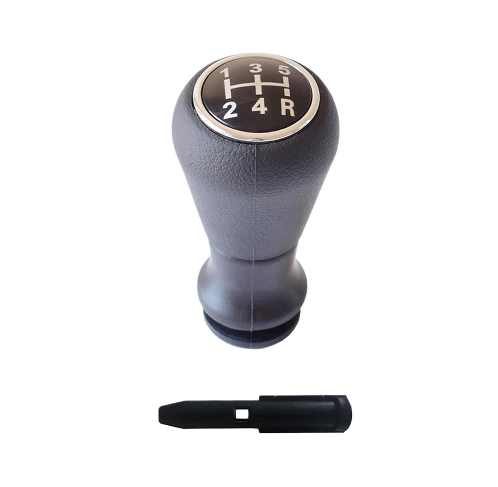 XKOEHXJ Schalthebelknopf Für Citroen Für Berlingo II 2008 2009 2010 2011 2012 2013 2014 2015 2016 2017 2018 5 Gang Schaltknauf Gear Stick Schaltknauf(5R-Black-1) von XKOEHXJ