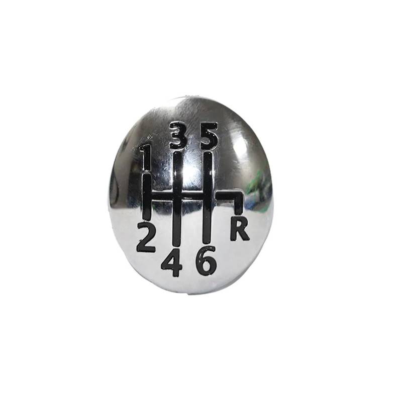 XKOEHXJ Schalthebelknopf Für Clio Für Twingo Für Scenic Für Megane II 1996-2011 5/6 Gang Schaltknauf Stick Trim Cap Abdeckung Gear Stick Schaltknauf(123456R) von XKOEHXJ