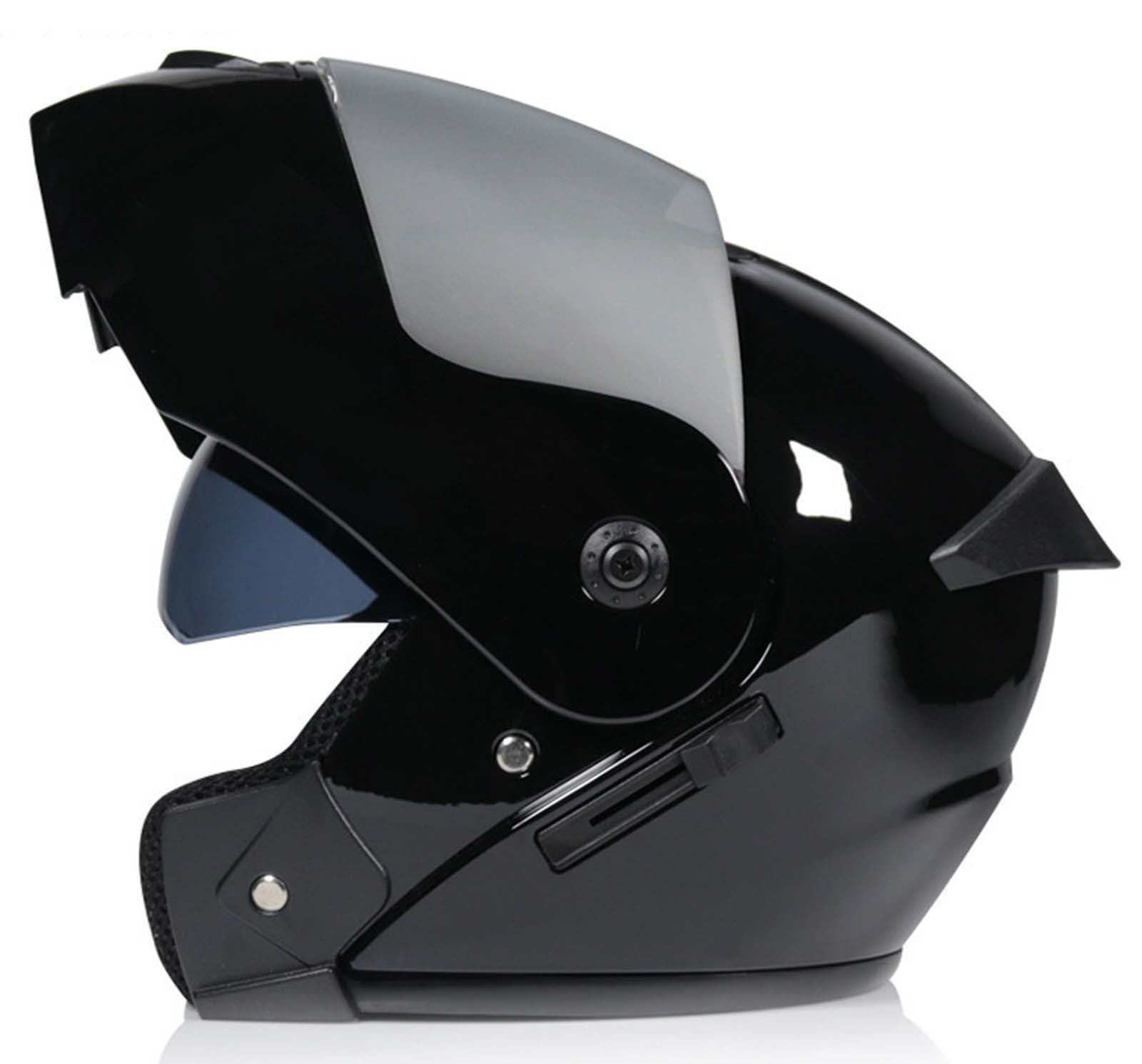 Integralhelm für Motorradfahrer, Motorradhelm, DOT/ECE-Zertifiziert, Doppelvisier, Integralhelm für Motorradfahrer, Unisex 1,L(58-59CM) von XLGNXXL