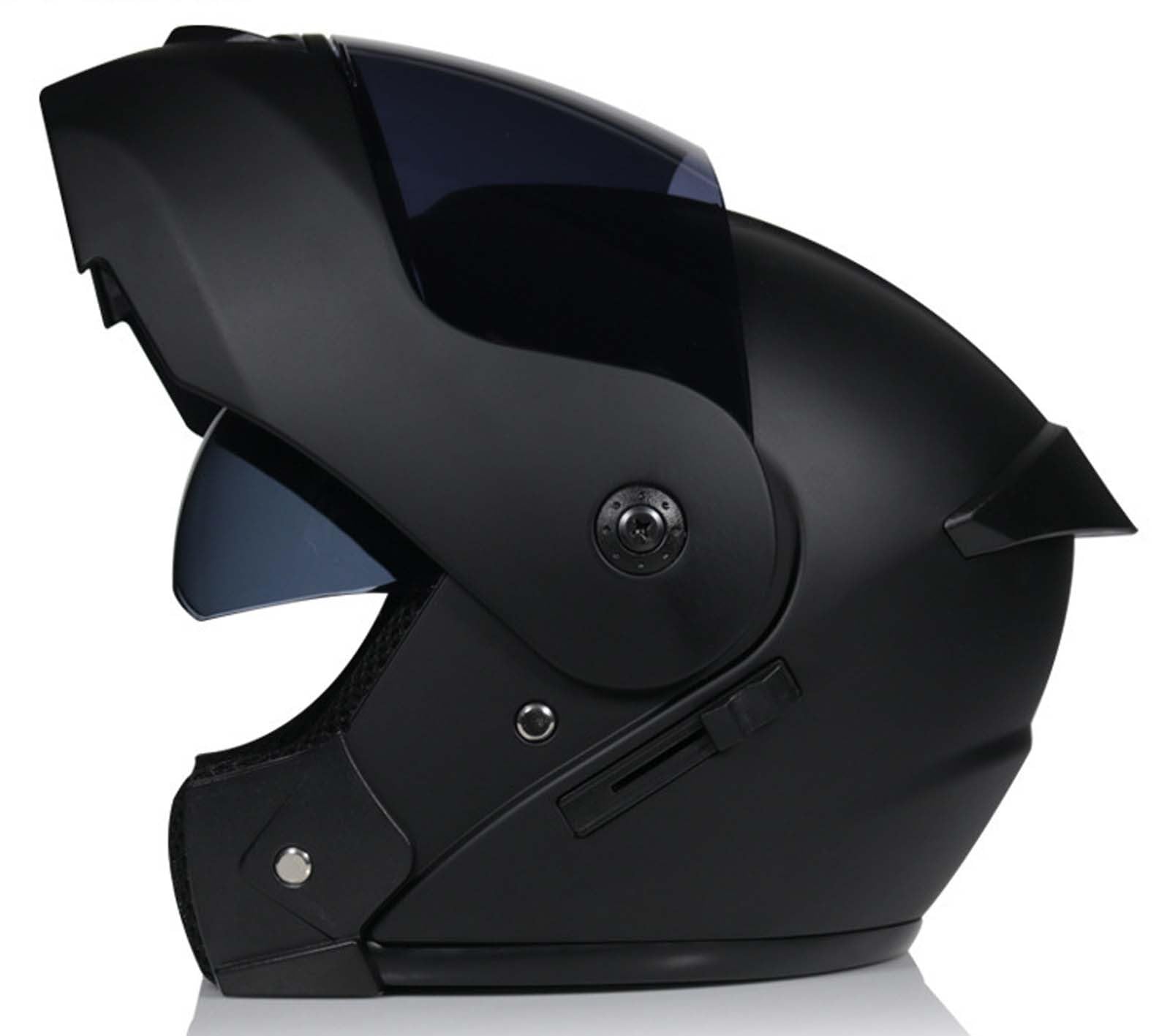 Integralhelm für Motorradfahrer, Motorradhelm, DOT/ECE-Zertifiziert, Doppelvisier, Integralhelm für Motorradfahrer, Unisex 5,L(58-59CM) von XLGNXXL