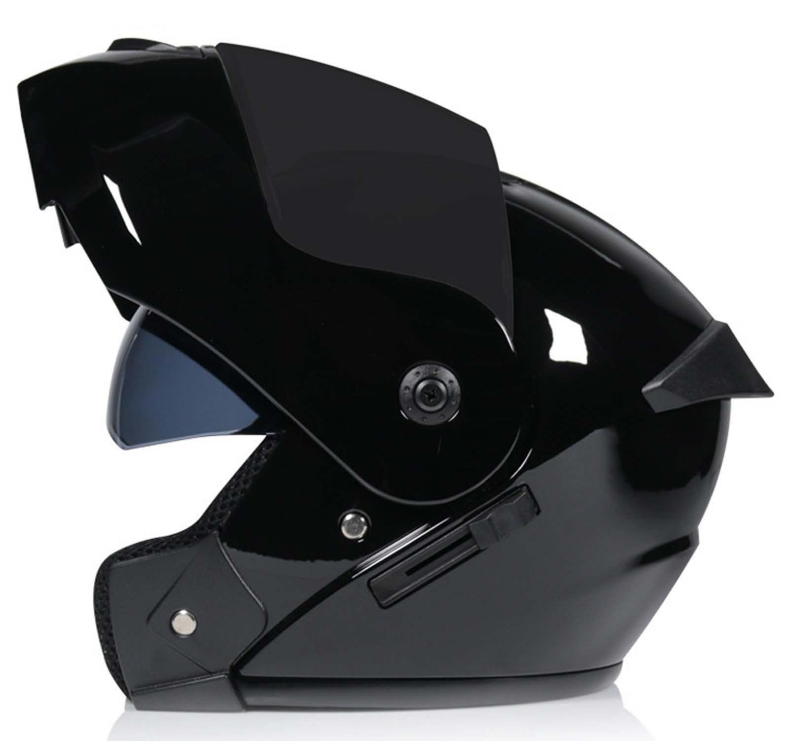 Integralhelm für Motorradfahrer, Motorradhelm, DOT/ECE-Zertifiziert, Doppelvisier, Integralhelm für Motorradfahrer, Unisex 6,M(56-57CM) von XLGNXXL