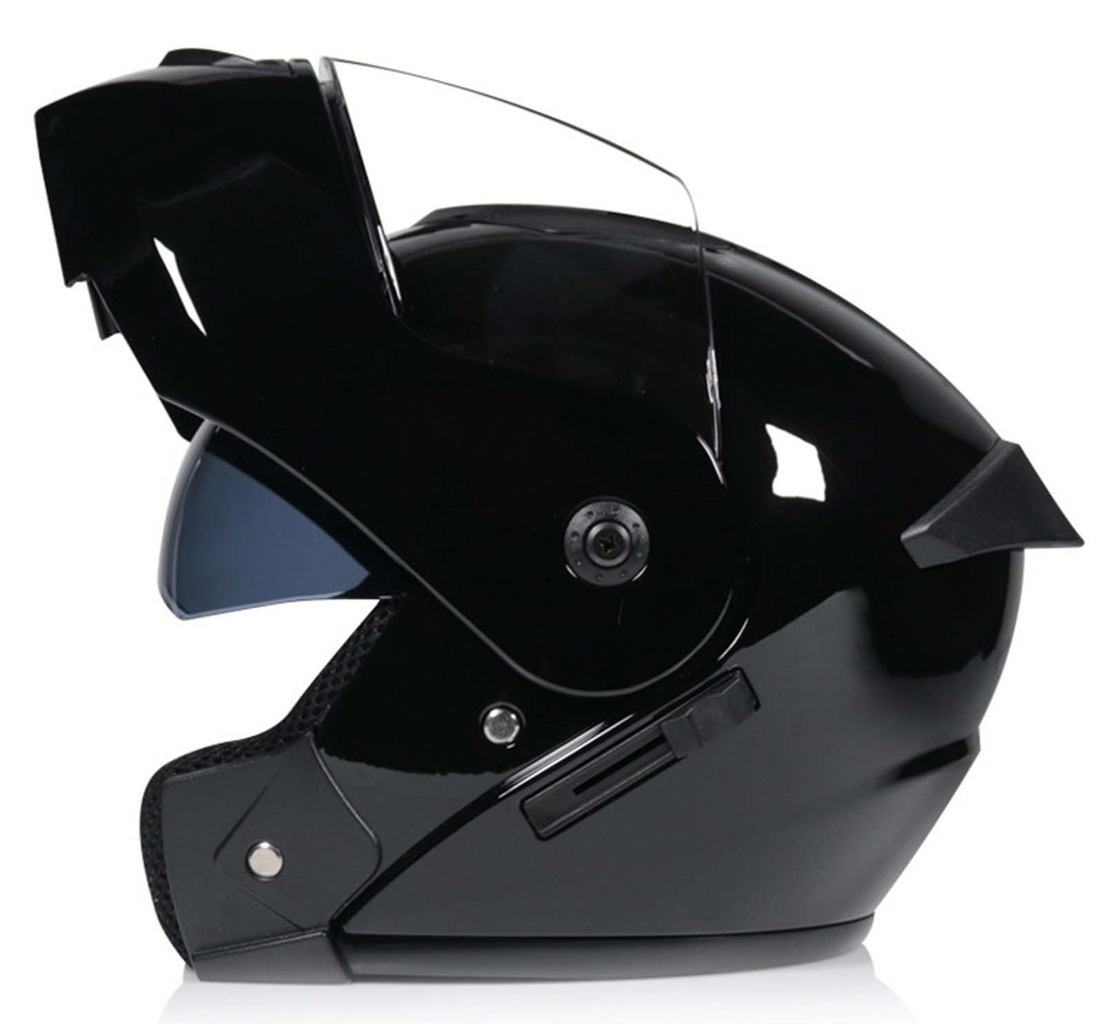 Integralhelm für Motorradfahrer, Motorradhelm, DOT/ECE-Zertifiziert, Doppelvisier, Integralhelm für Motorradfahrer, Unisex 7,L(58-59CM) von XLGNXXL