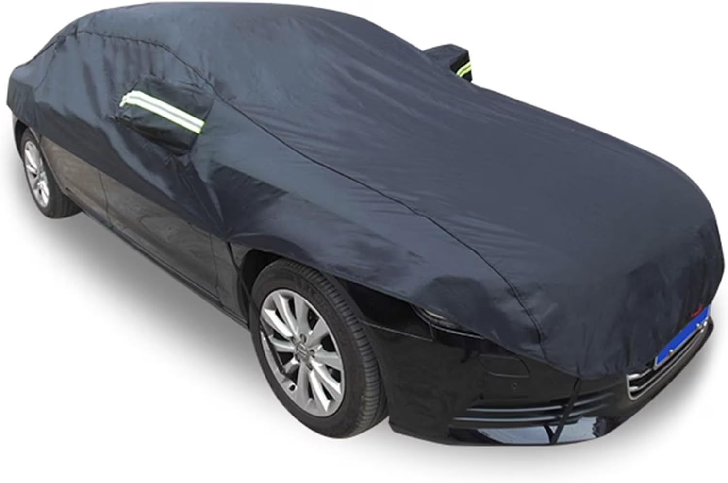 Halbe Autoabdeckung für VW EOS Cabrio (2007–2014) | Allwetter-Universal-Auto-Schutzhülle, Auto-Plane, individuelle Auto-Top-Abdeckung, wasserdicht, Winddicht und UV-beständig von XLHWZS