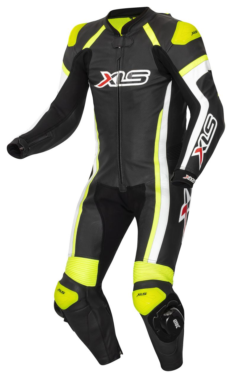 NITRO Bundle Einteiler Lederkombi Gr. 48 + Stiefel + Handschuhe von XLS