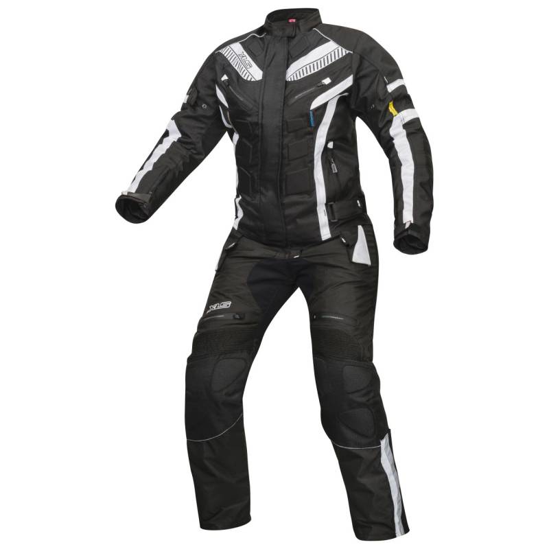 XLS Damen Textilkombi X-Drive Touringkombi Schwarz Grau von XLS