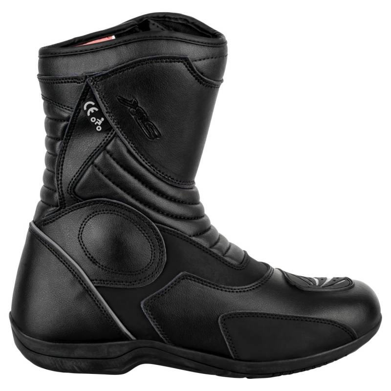 XLS Motorrad Boots Schwarz halbhoch von XLS