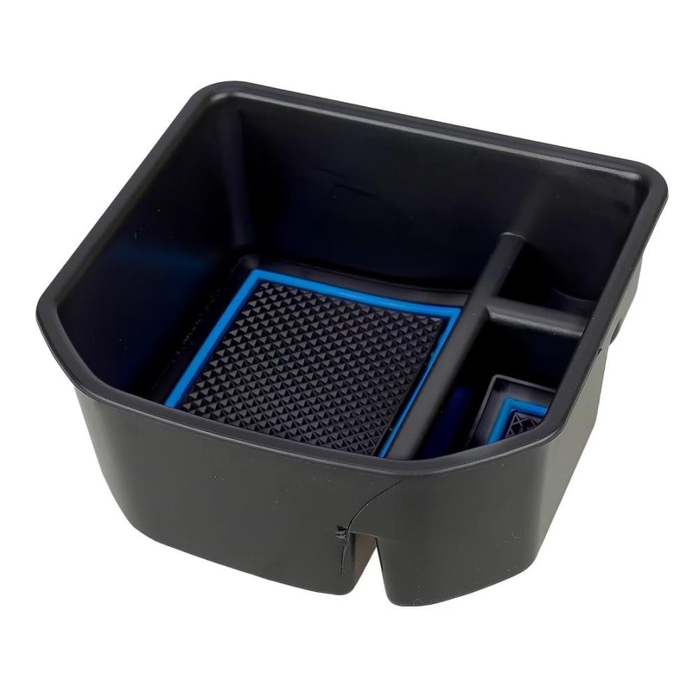 Armlehnen Auto-Center Armlehnen-Stapelbox Schwarz Mit Blue-Line-Organisationsablage von XLXMKNKPDZ