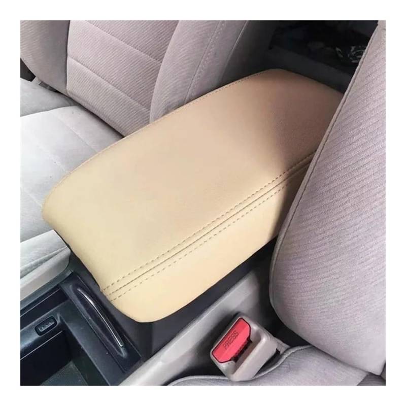 Armlehnen Center Armlehne Konsole Box Abdeckung Zubehör Auto Trim Schutzhülle Für Civic 8th Für Gen Limousine 2006 2007 2008 2009 2010 2011(Beige) von XLXMKNKPDZ