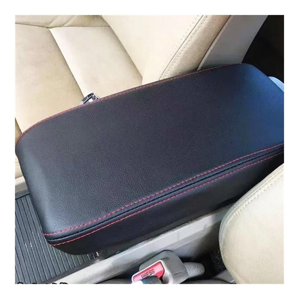 Armlehnen Center Armlehne Konsole Box Abdeckung Zubehör Auto Trim Schutzhülle Für Civic 8th Für Gen Limousine 2006 2007 2008 2009 2010 2011(Black Red Line) von XLXMKNKPDZ