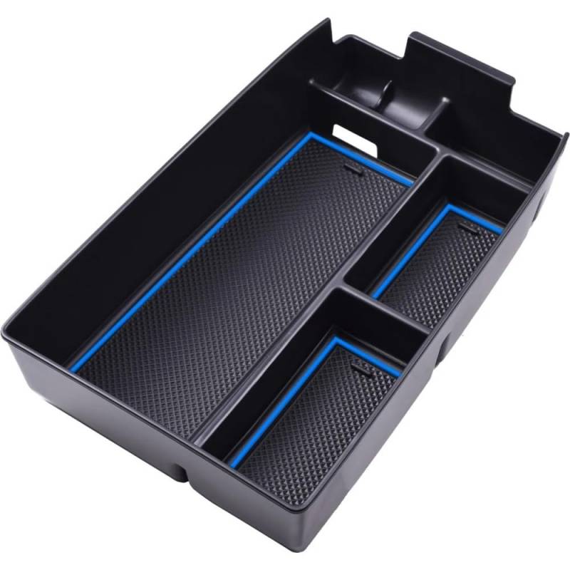 Armlehnen Zentrale Armlehne Aufbewahrungsbox Mittelkonsole Kunststoff Organizer Box Für Ford Escape 2020 2021 2022 2023 2024/Bronco Sport 2021-2024(Blue) von XLXMKNKPDZ