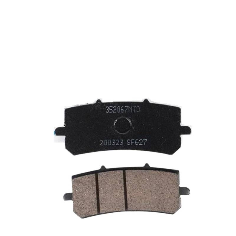 Bremsbeläge Motorrad Vorne Hinten Bremsbelag Für Cf Moto 250NK 250SR Für Cfmoto 250cc Motorrad Bremsbeläge Set ABS System Zubehör(Front brake pads) von XLXMKNKPDZ