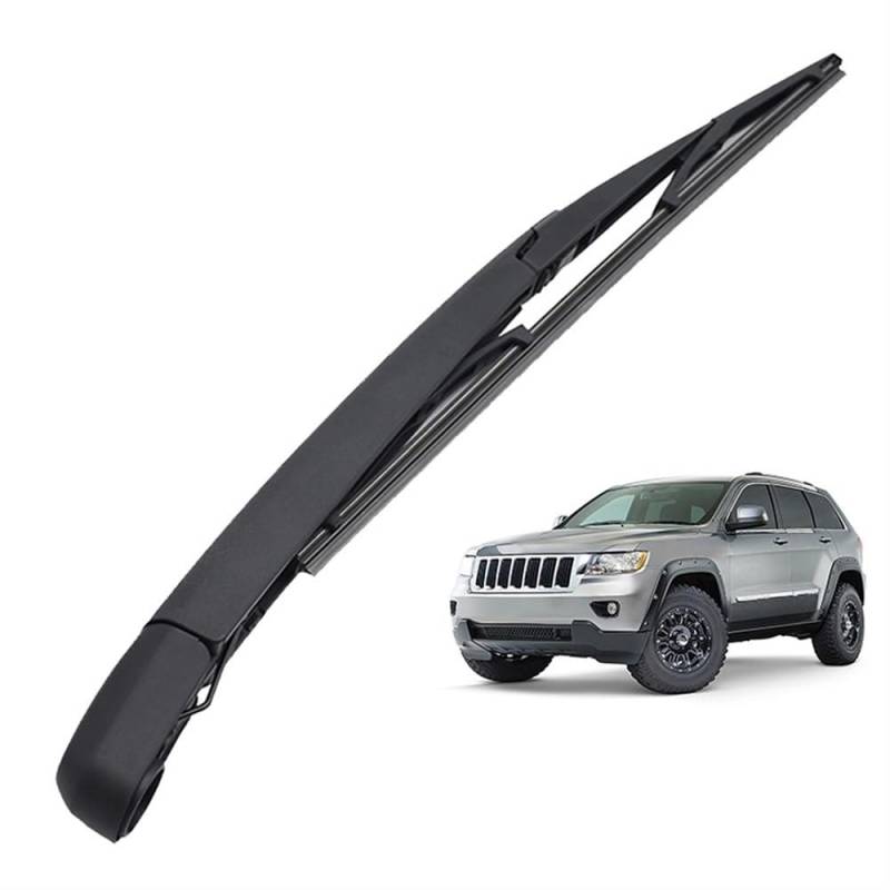 Auto Scheibenwischer für Jeep Grand Cherokee 2011–2020,Vorne + Hinten Wischer Klingen,Wischblatt Wischerblätter,hervorragende Sicht auf der Straße von XMlgcm