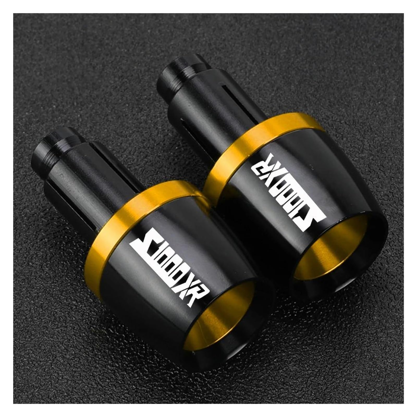 Einzigartig Für S1000XR S 1000XR S1000 XR 2009-2024 2023 2022 2021 Zubehör Lenker Griffe Slider Kappe Stecker Hand Bar Enden(Gold) von XNASU