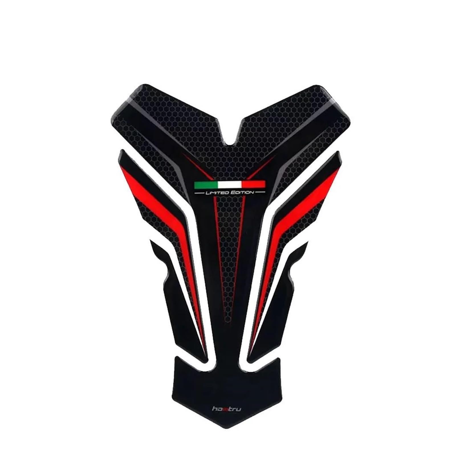 XNASU Personalisiert Für Aprilia RSV4 RS APR150 SR Motard Tuono V4 Ducati Vespa GTS GTV 300 3D Aufkleber Kraftstoff Tank Pad Aufkleber(Black 1A) von XNASU