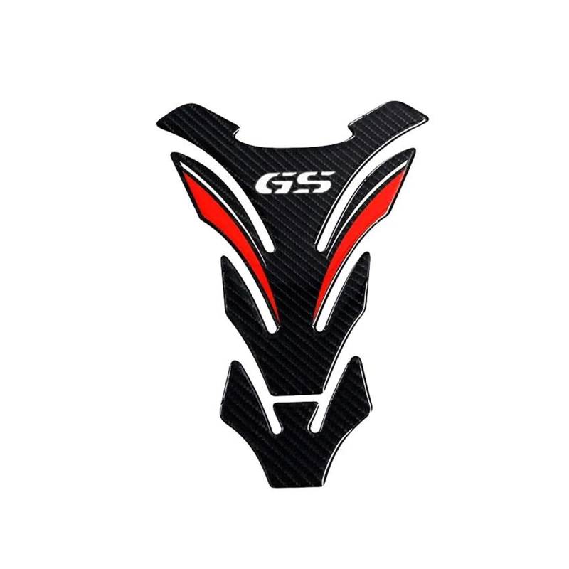 XNASU Personalisiert Für BMW R1250GS F850GS F750GS F700GS F800GS F650GS R1200GS Abenteuer 3D Tank Pad Schutz Aufkleber Aufkleber(Black 3A) von XNASU