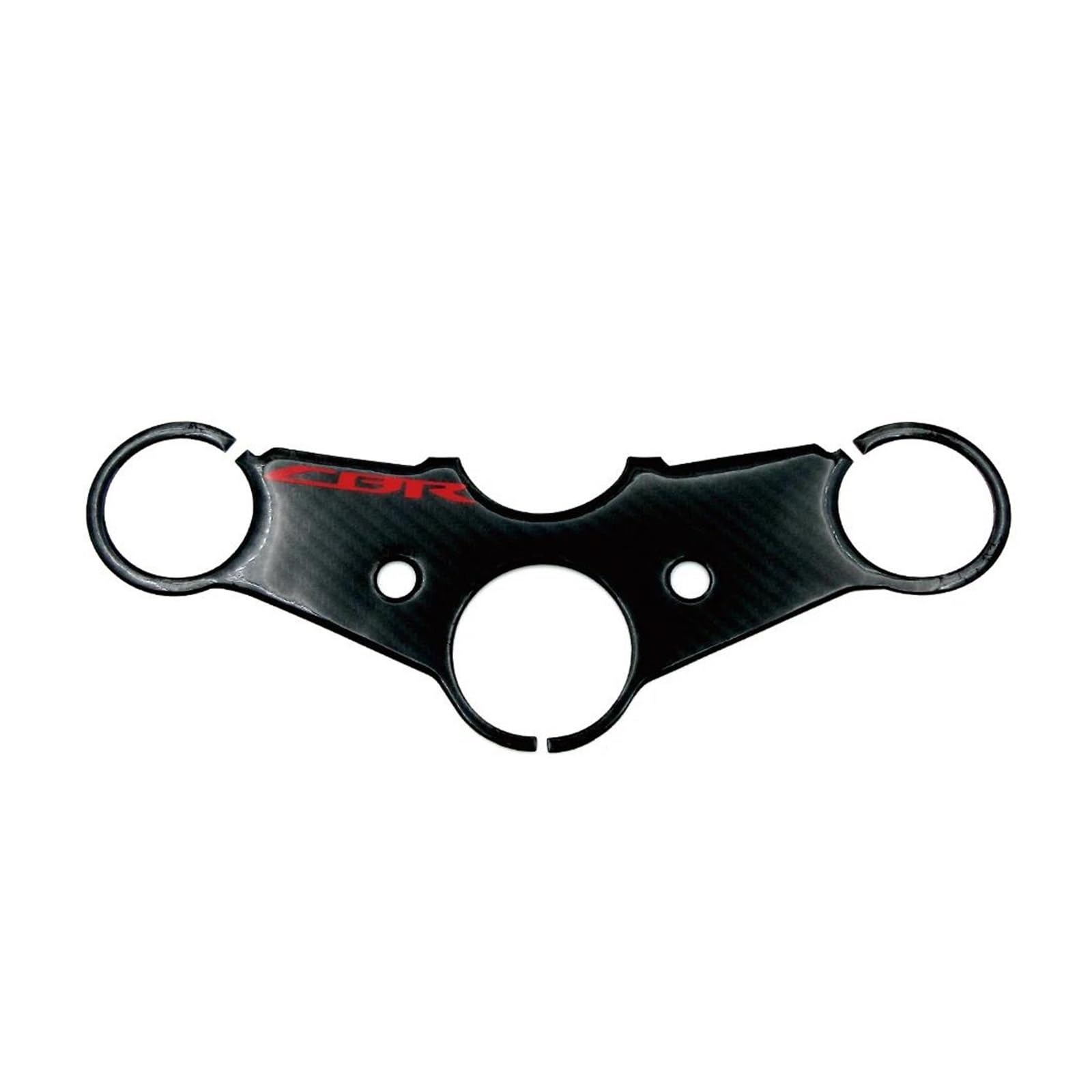 XNASU Personalisiert Für Honda CB400 VTEC 2005 2006 2007 Top Clamp Aufkleber Protector Carbon Fiber Oberen Gabel Aufkleber Aufkleber Pad von XNASU