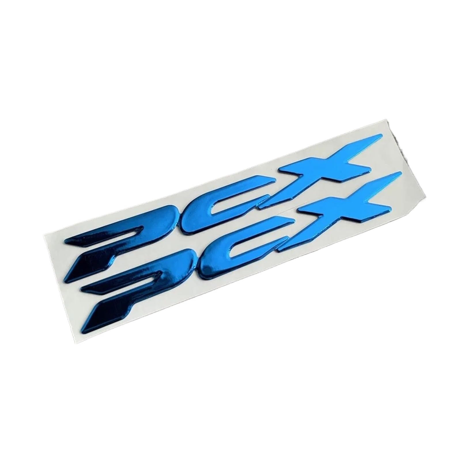 XNASU Personalisiert Für Honda PCX 125 2023 PCX125 150 160 3D Logo Aufkleber Verkleidung Tank Pad Abzeichen Aufkleber(Blau) von XNASU