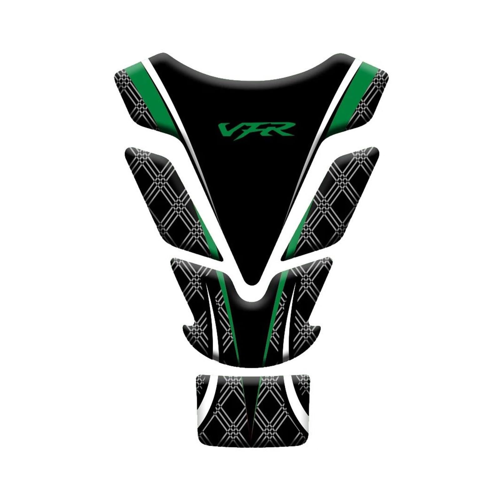 XNASU Personalisiert Für Honda VFR 800 V4 Interceptor 1998–2012 3D-Aufkleber, Kraftstofftank-Pad-Schutzaufkleber(Natural 2b) von XNASU