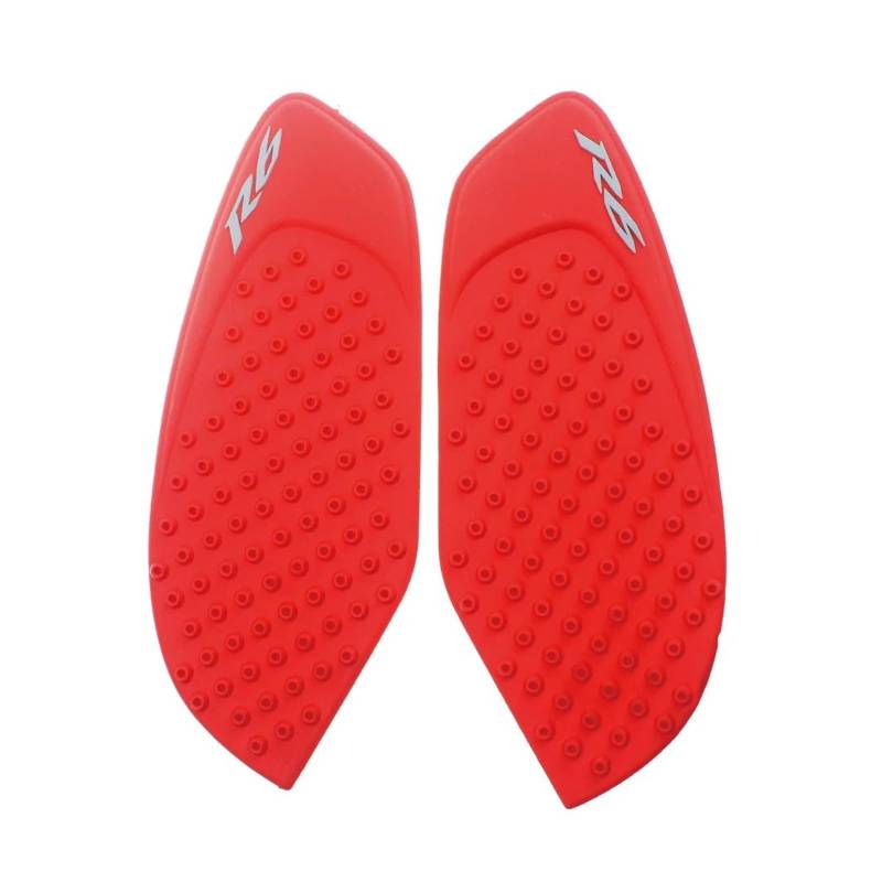 XNASU Personalisiert Für Yamaha YZF R6 YZFR6 2006 2007-2017 Tank Pad Anti Slip Pad Schutz Aufkleber Aufkleber(Red D) von XNASU