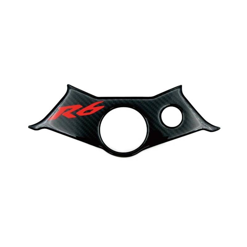 XNASU Personalisiert Für Yamaha YZF R6 YZFR6 YZF600 2003 2004 2005 Tank Gas Cap Cover Aufkleber Aufkleber(Black E) von XNASU