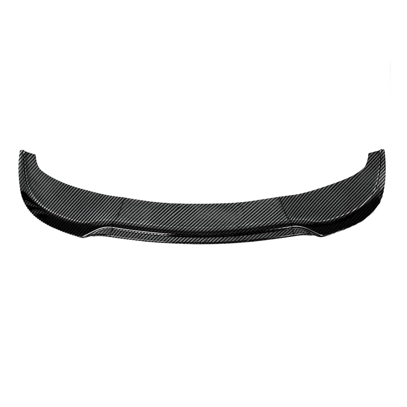 3 STÜCKE Kompatibel for Chrysler 300 CS SRT 2015-2023 Glänzend Schwarz Auto Front Stoßstange Lip Splitter Spoiler Körper Kit Carbon Faser Stil(Carbon Fiber Style) von XNBHZKKRN