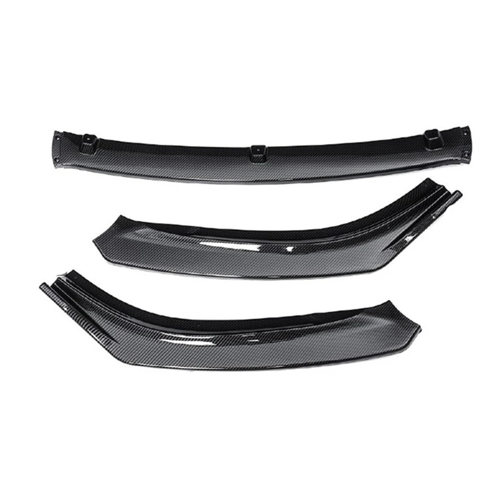 3 Stücke Auto Frontspoiler Splitter Lippenabdeckung Verkleidung Kompatibel for Mazda 6 Atenza 2014 2015 2016 2017 2018(Carbon Fiber) von XNBHZKKRN