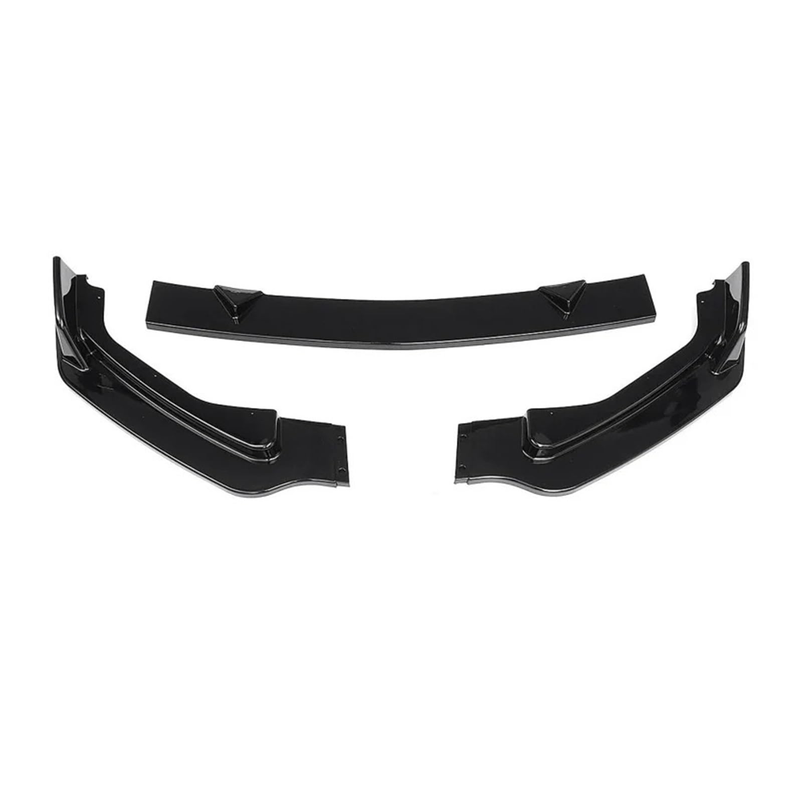 3 teile/satz Auto Vorderen Stoßfänger Lip Spoiler Splitter Kompatibel for Infiniti Q50 2014-2021(Glossy Black 14-17) von XNBHZKKRN