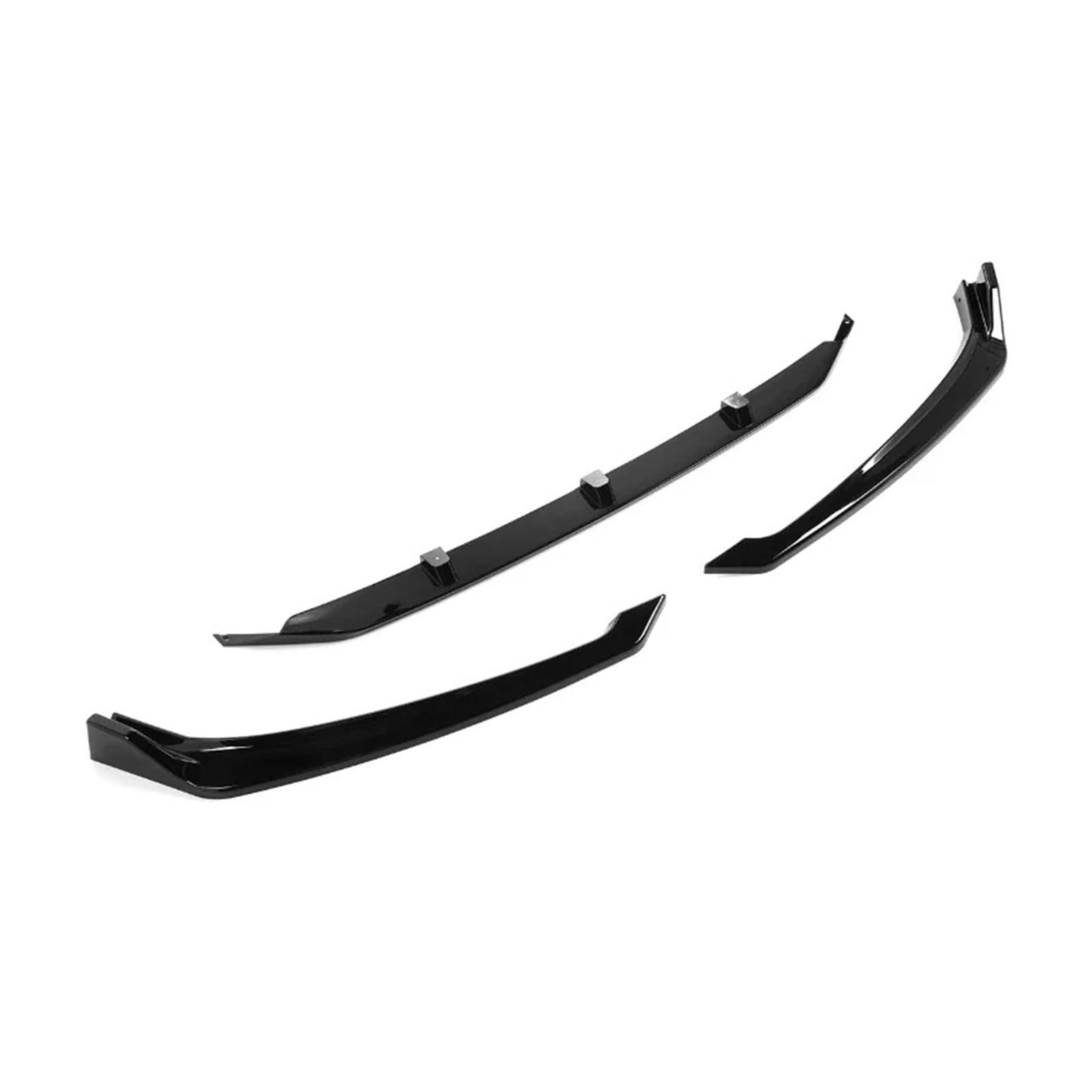 3 teile/satz Glänzend Schwarz Auto Vorderen Stoßfänger Lip Spoiler Splitter Kompatibel for Hyundai Elantra 2017-2018 von XNBHZKKRN