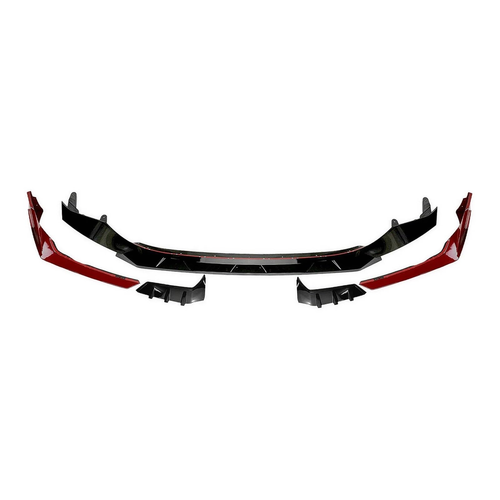 Frontspoilerlippe Untere Schutzplatte Klinge Kompatibel for BMW G20 G21 G28 Gen 3 Serie 2019-2021(Red) von XNBHZKKRN