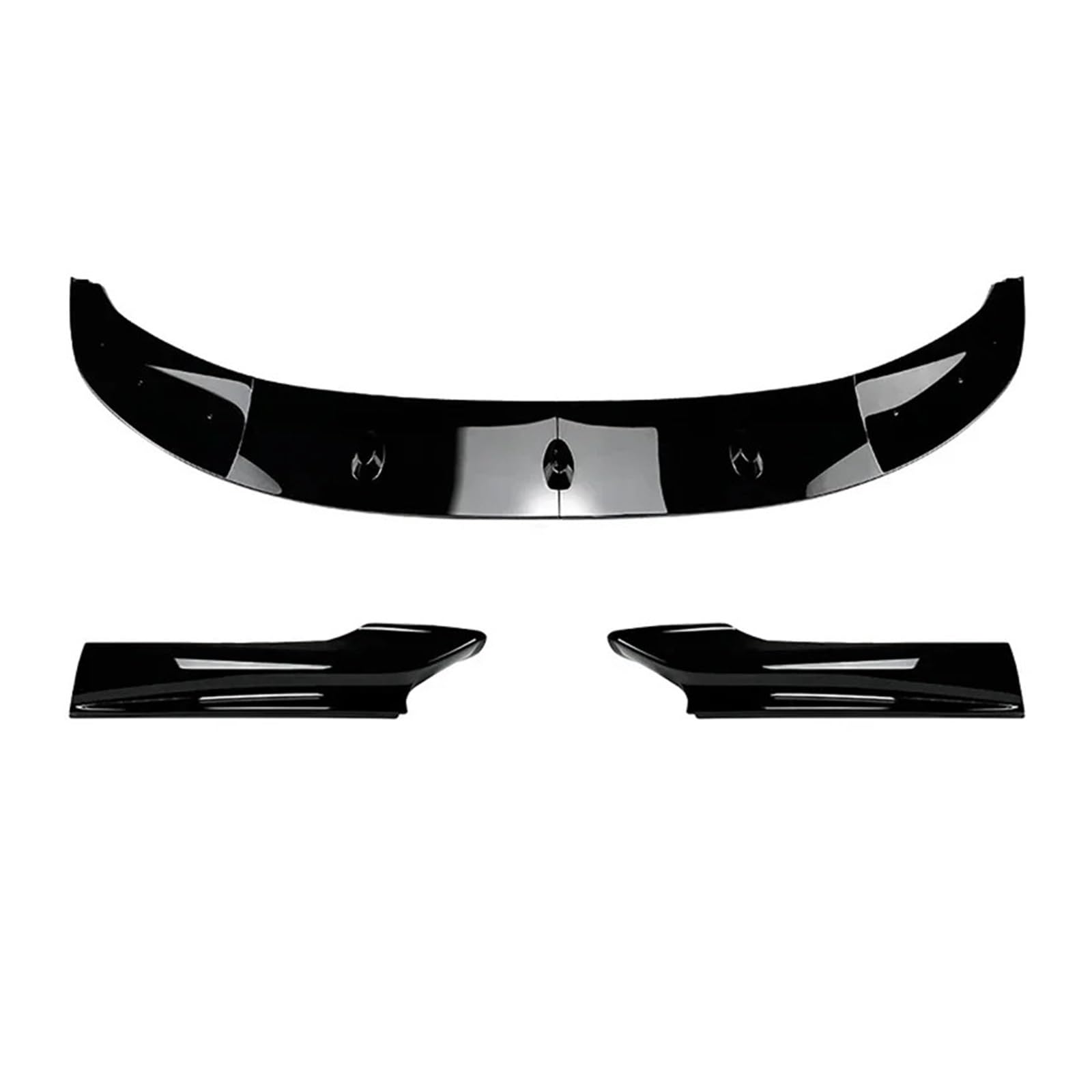 Frontstoßstangenlippe Body Kit Spoiler Diffusor Stoßstangenschutz Kompatibel for BMW 5er F10 F11 Sport 2011-2017(Gloss black) von XNBHZKKRN