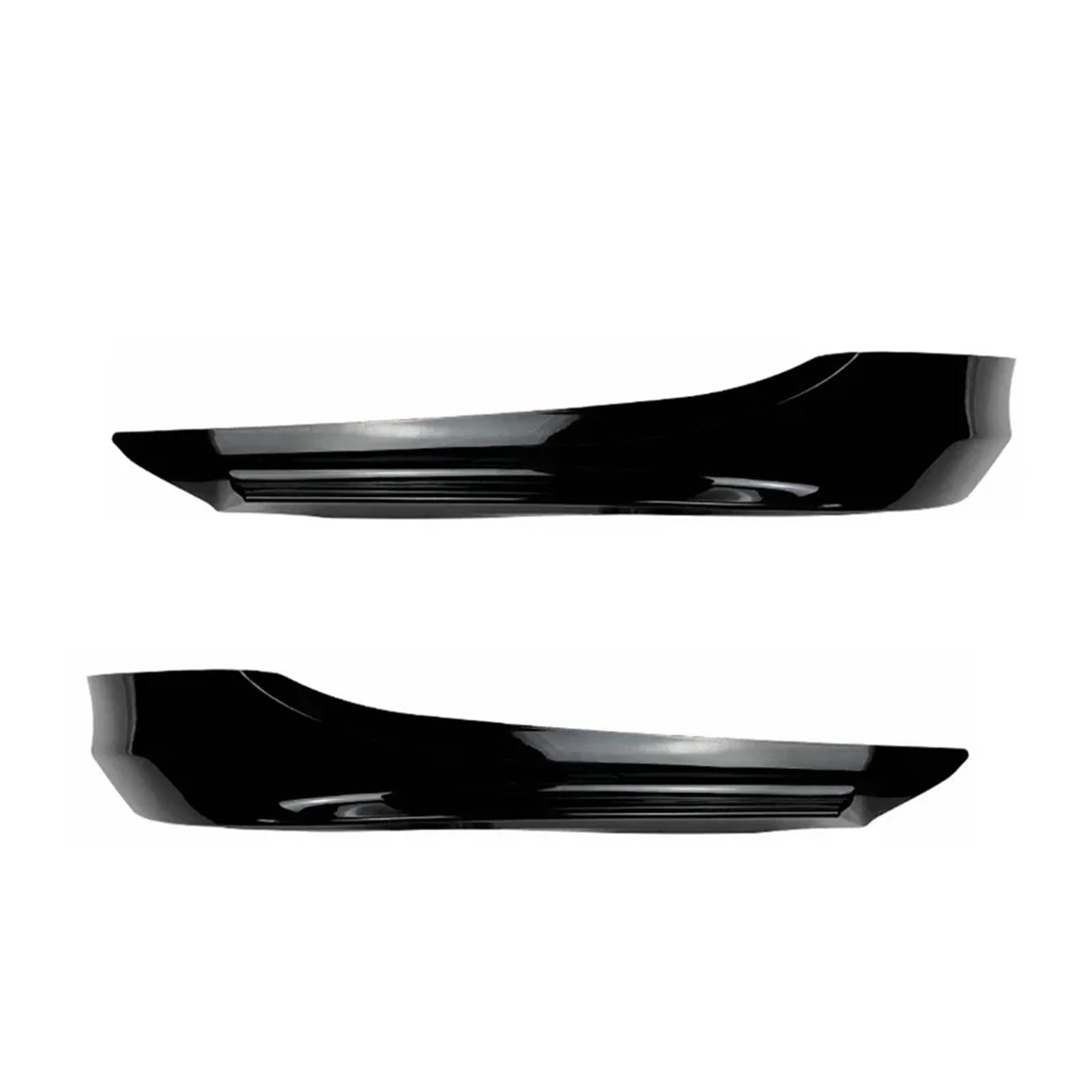 Kompatibel for BMW 3er-Serie 320i 330i E90 E91 LCI Facelift Auto Frontstoßstange Lip Body Kit Spoiler Splitter Stoßstange Canard Lip 2007-2012(Gloss Black) von XNBHZKKRN