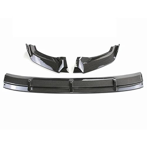 Kompatibel for VW Tiguan L 2017–2020 Auto-Frontspoiler, Frontspoilerlippe, Splitter, Diffusor, PP-Schutzkörper-Kit, Außendekoration(Carbon Fiber) von XNBHZKKRN