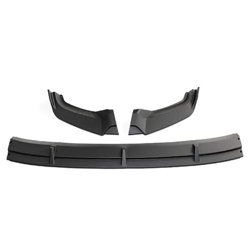 Kompatibel for VW Tiguan L 2017–2020 Auto-Frontspoiler, Frontspoilerlippe, Splitter, Diffusor, PP-Schutzkörper-Kit, Außendekoration(Matte Black) von XNBHZKKRN