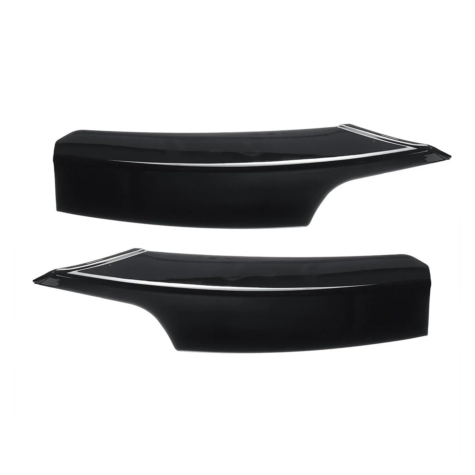 Nebelscheinwerferabdeckung, Zierleiste for Front-Canards, Splitter, kompatibel mit BMW F30 F31 F35 Sport 320i 325i 328i 335i 2012–2019, Frontstoßstangen-Lippen-Body-Kit(Glossy Black Down) von XNBHZKKRN