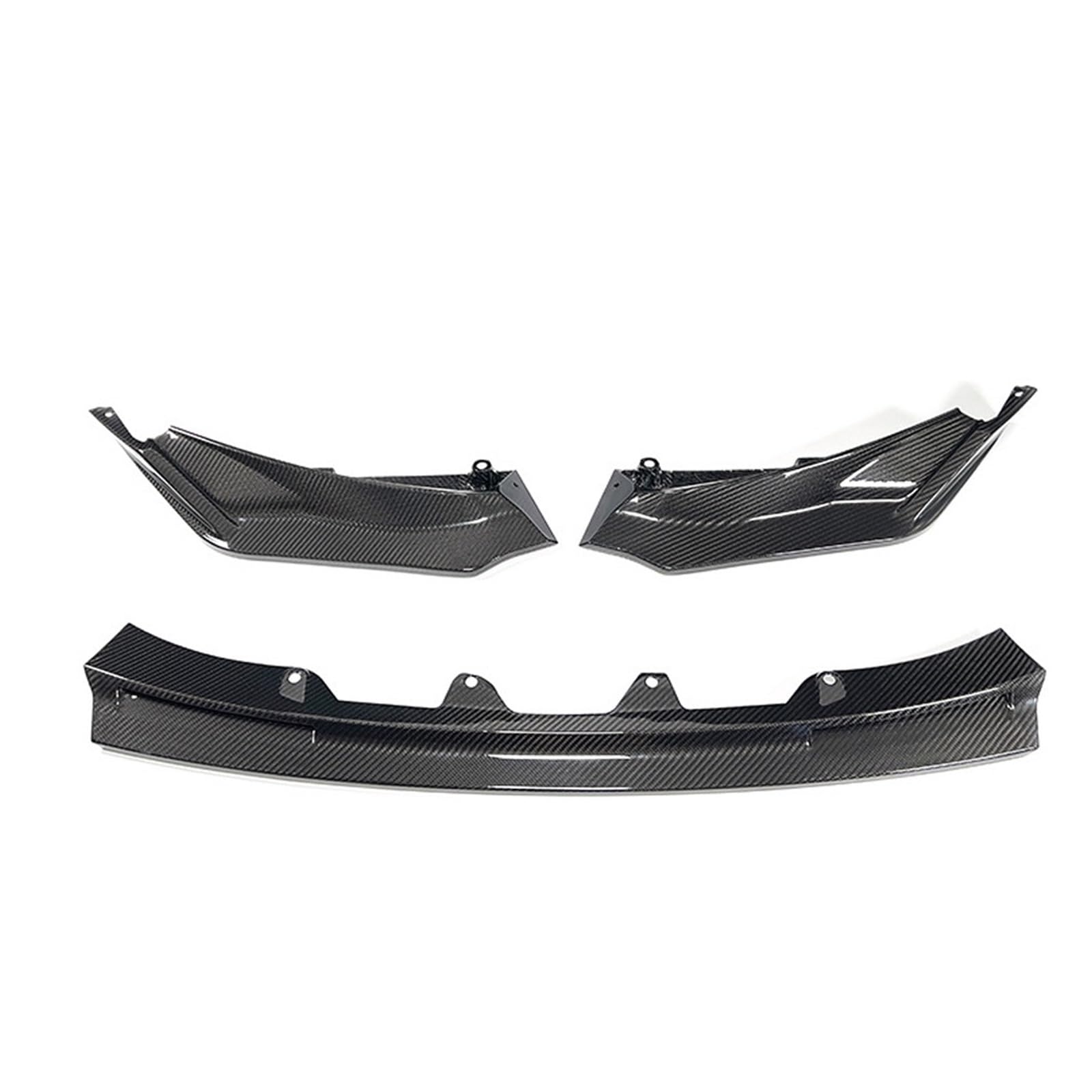 Real Carbon Fiber Front Bumper Lip Spoiler Splitter Diffusor Kompatibel for BMW M3 G80 M4 G82 2021 2022 2023 von XNBHZKKRN