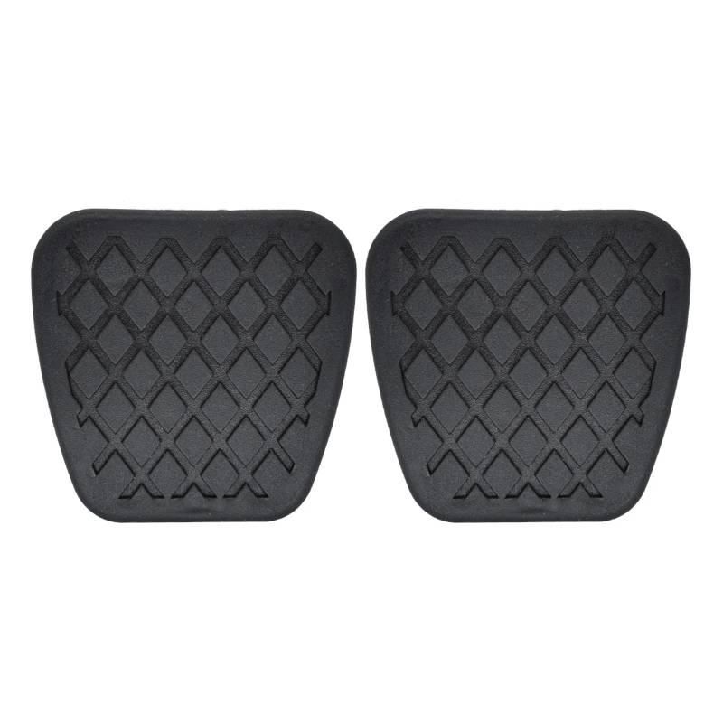 XNFUR 2-teiliges Auto-Bremskupplungspedal, passend for Civic, passend for Accord, CR-V CRX Element Prelude Acura Integra TSX RSX TL Vigor Auto Pad Gummiabdeckung Bremspedalmatte von XNFUR