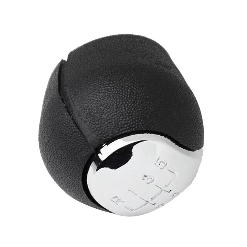 XNFUR 5-Gang-Schaltknauf, Schalthebel, passend for Opel, Vectra CB Corsa Astra G Combo 2002–2005, verchromte manuelle Autoschaltung Schaltknauf von XNFUR