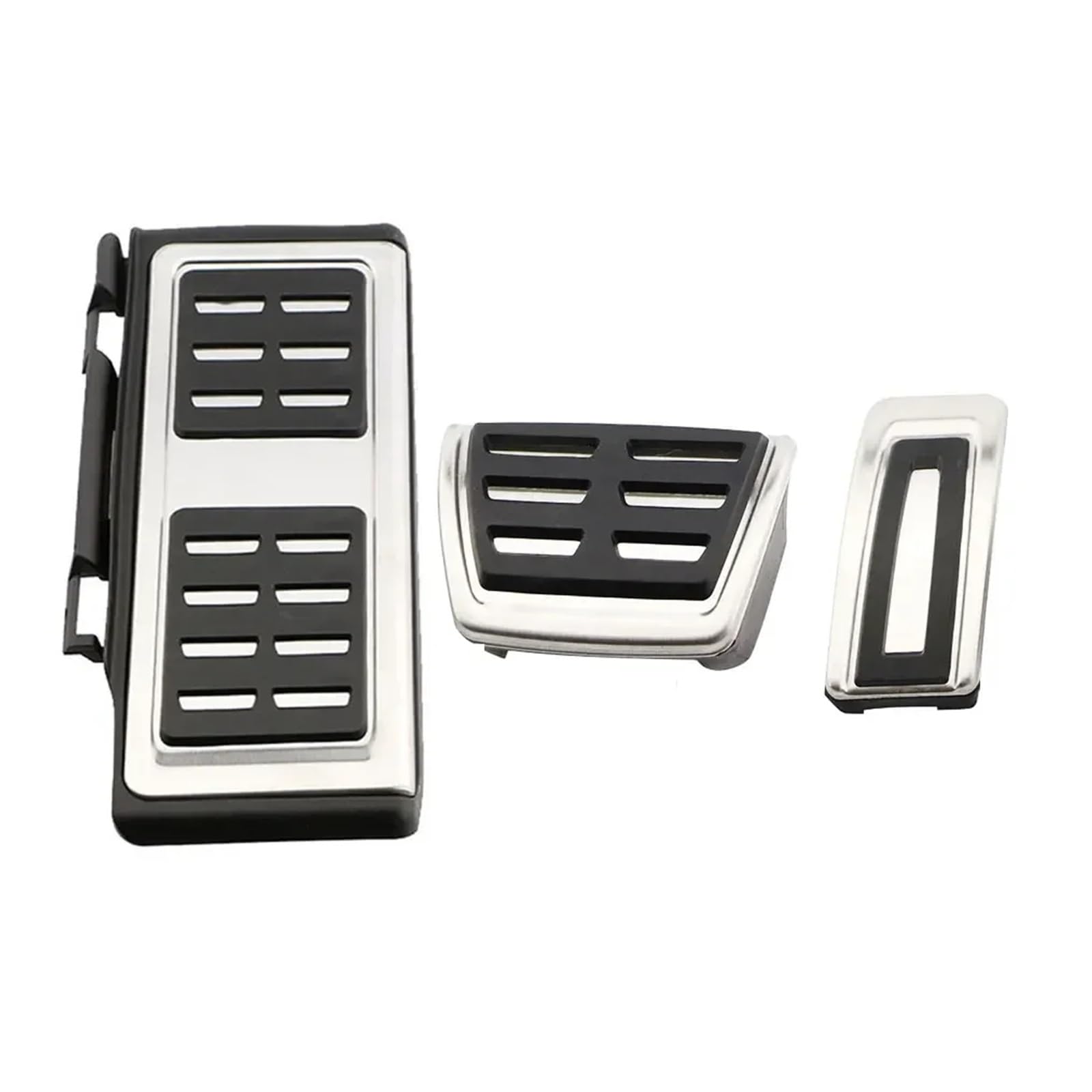 XNFUR Auto-Pedalabdeckung, passend for Volkswagen, passend for Golf7, Golf 7 8 2012–2021, passend for Skoda, Octavia A7 2014–2021, Zubehör for Bremsfußstützen-Pedalabdeckung Bremspedalmatte(AT with Re von XNFUR