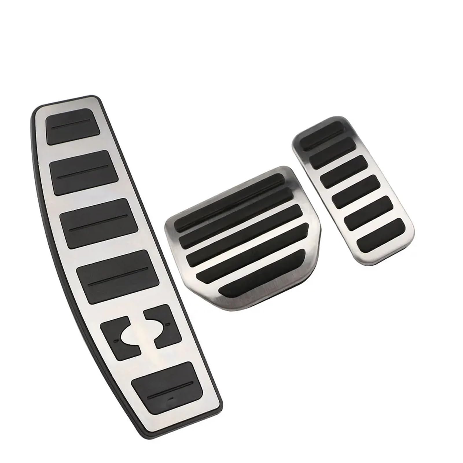 XNFUR Autopedale, passend for Land Rover, Range Rover Sport Discovery 3 4 Lr3 Lr4 AT I, Zubehör for Kraftstoff-Fußbremsauflage, Pedalabdeckung Bremspedalmatte(3pcs set) von XNFUR