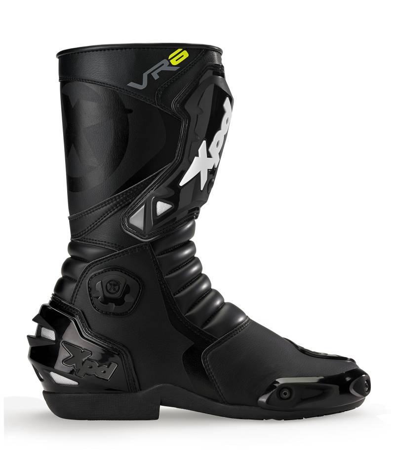 Xpd Sportmotorradstiefel VR 6, Schwarz, 39 von XPD