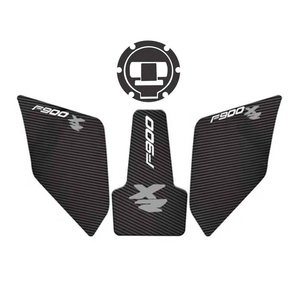 Zubehör Tankpad Protector Aufkleber FÜR F900XR F900 XR 2020-2023 Motorrad Anti Slip Heizöl Tank Pad Seite Knie Grip Aufkleber Schutz Aufkleber Pads von XPGHYIU