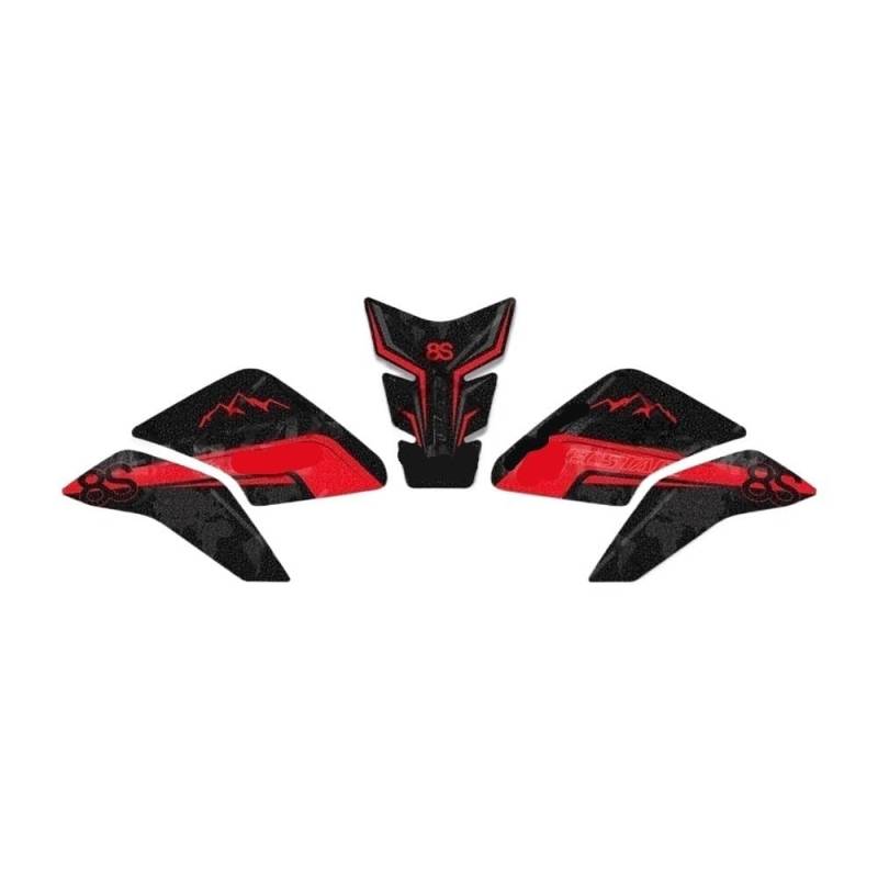 Zubehör Tankpad Protector Aufkleber Für GSX-8S GSX8S GSX 8 S Gsx 8s Frosted Motorrad Zubehör Aufkleber Kraftstoff Tank Pad Schutz Aufkleber Anti Slip von XPGHYIU