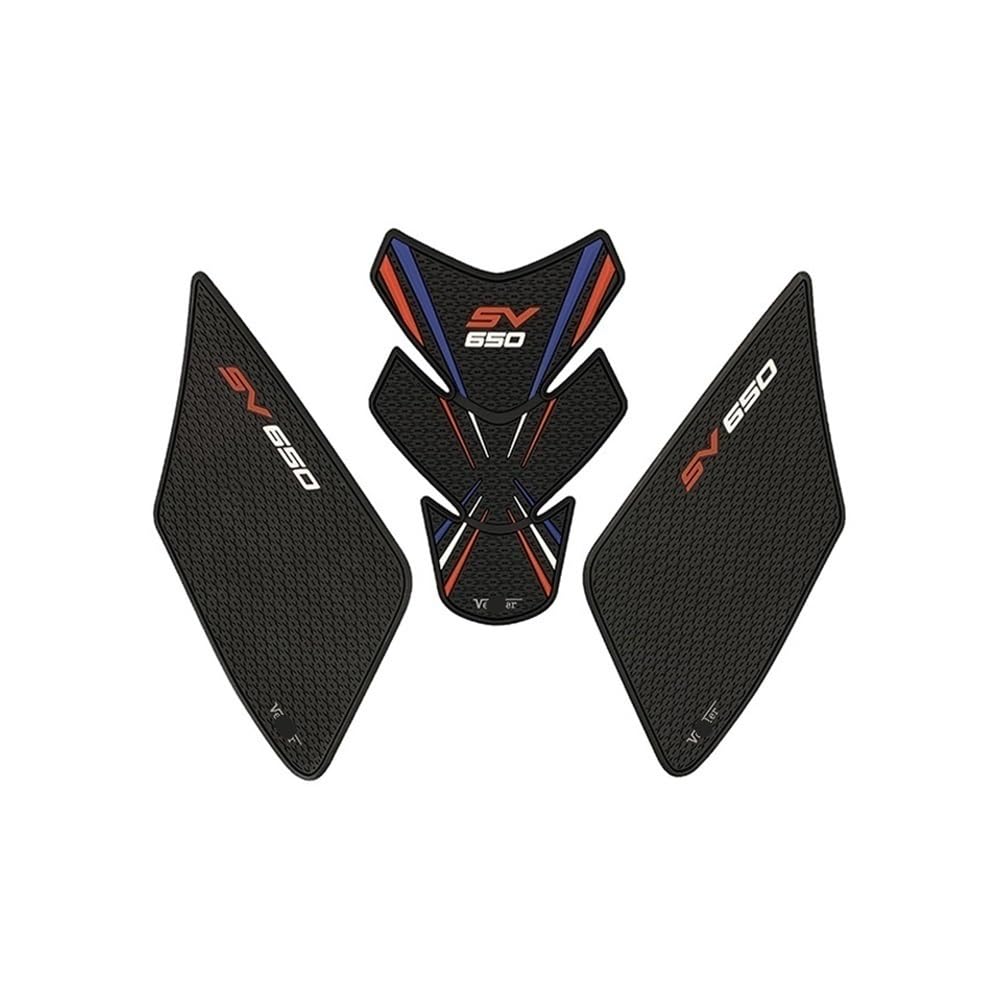 Zubehör Tankpad Protector Aufkleber Für Su&zuki Sv650 Sv650x Motorrad Tank Pad Geeignet Kraftstoff Tank Paste Motorrad Kraftstoff Tank Schutz Aufkleber von XPGHYIU