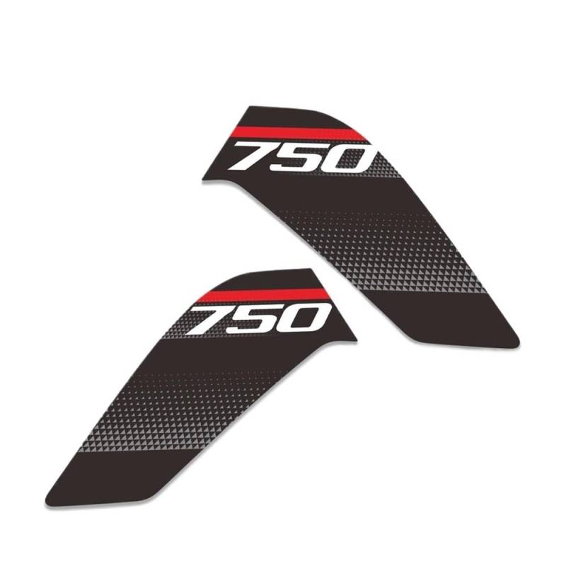 Zubehör Tankpad Protector Aufkleber Für XL750 XL 750 Transalp 2023 Zubehör Aufkleber Verkleidung Schutz Motorrad Tankpad Passt Aufkleber Kraftstoff Tank Pad von XPGHYIU