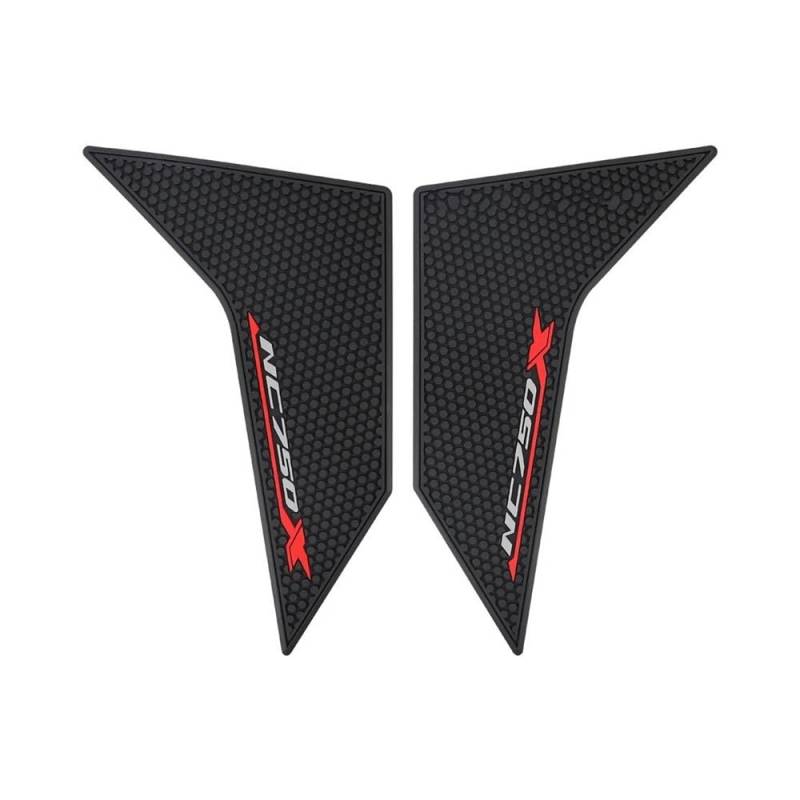 Zubehör Tankpad Protector Aufkleber Motorrad Seite Kraftstoff Tank Pad Tank Pads Schutz Aufkleber Knie Grip Traktion Pad Für NC750X NC 750X2021 2022 2023- von XPGHYIU