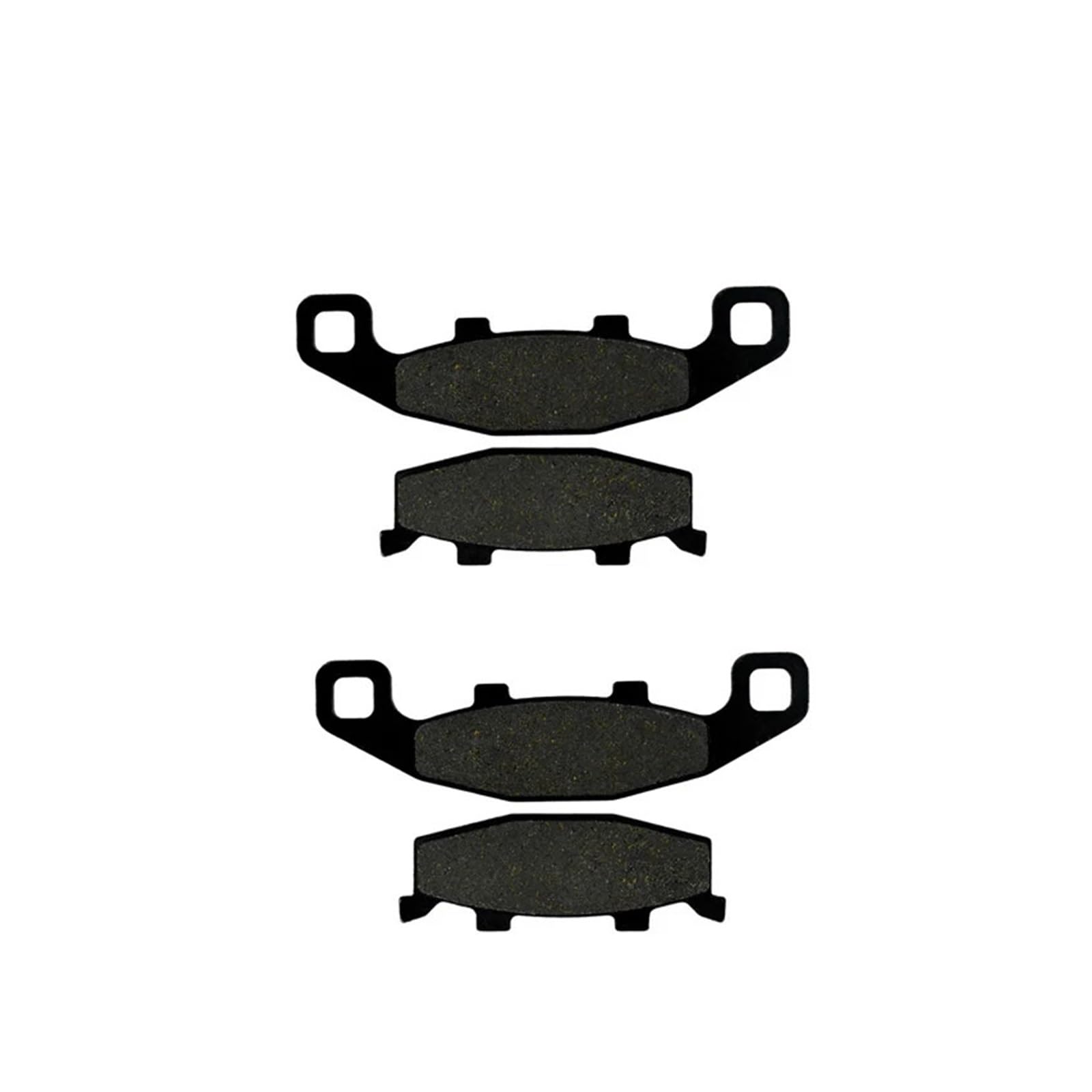 2 Paar-Motorradbremsbeläge for 600 R (ZX 600 C) 1988-1996 Schwarzbremsscheibenpads von XPMKSHAM