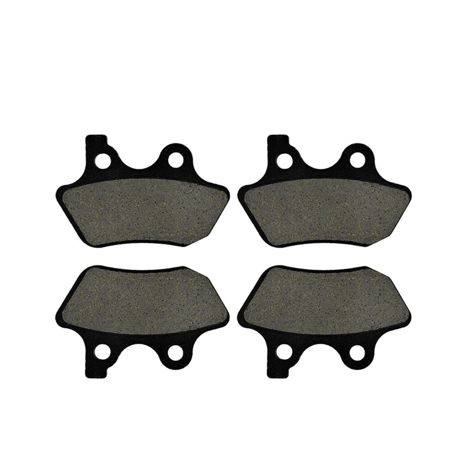 Motorrad- und Hinterbremsbeläge for Custom 2006 Black Semimetal Disc Brems Pad Set von 2006 von XPMKSHAM