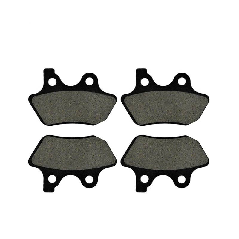 Motorrad- und Hinterbremsbeläge for Custom 2006 Black Semimetal Disc Brems Pad Set von 2006 von XPMKSHAM