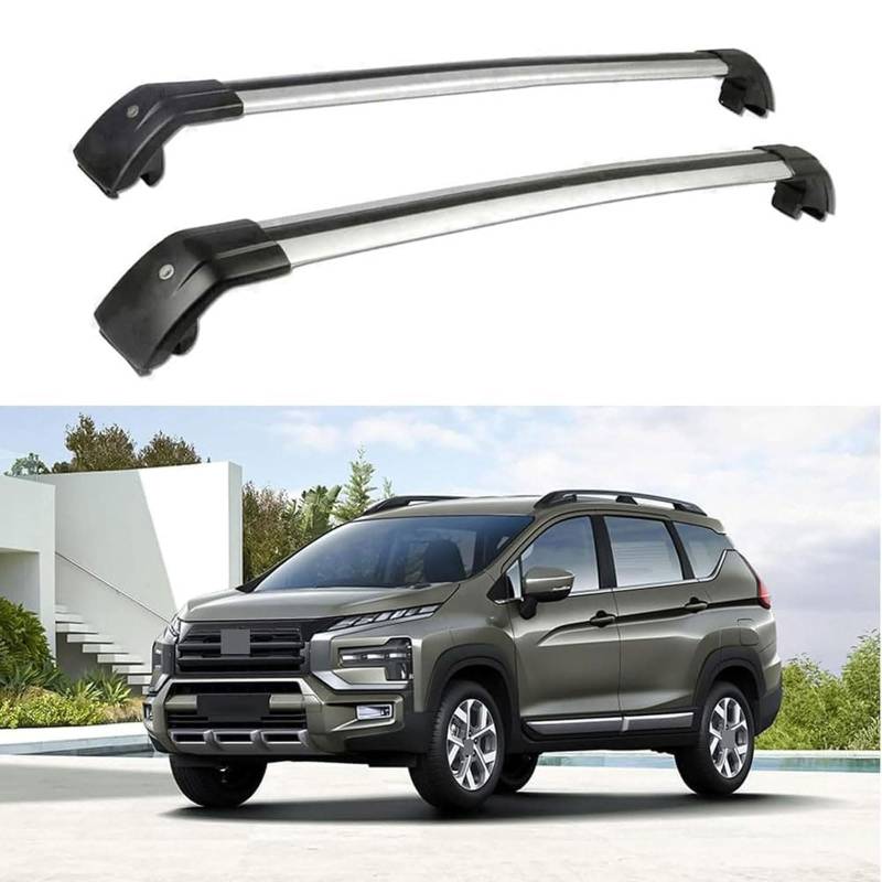 Dachgepäckträger-Querträger kompatibel für Mitsubishi Xpander 2017 2018 2019 2020 2021, Dachreling-Querträger, Dachgepäckträger von XPZBTV